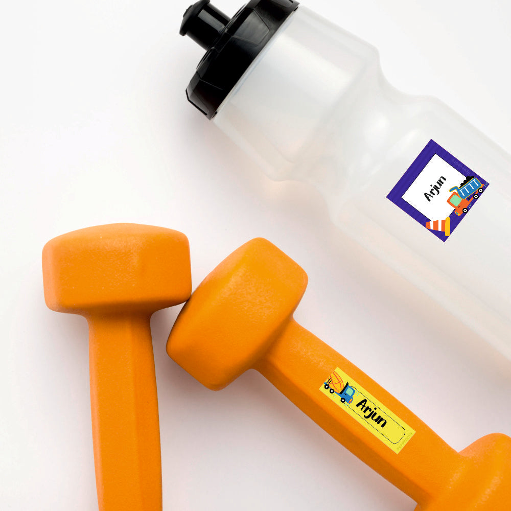 Label Combo - Construction Vehicle Doxbox Store|]Peppydots