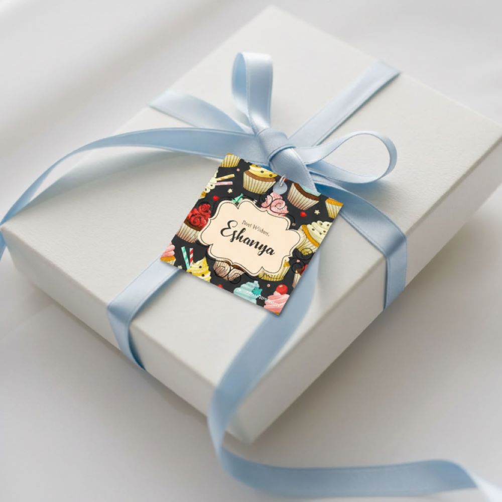 Gift Tag - Cupcake Peppydots|]Peppydots