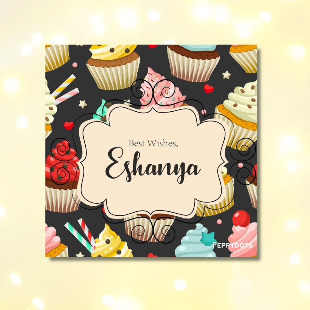 Gift Tag - Cupcake Doxbox Store|]Peppydots