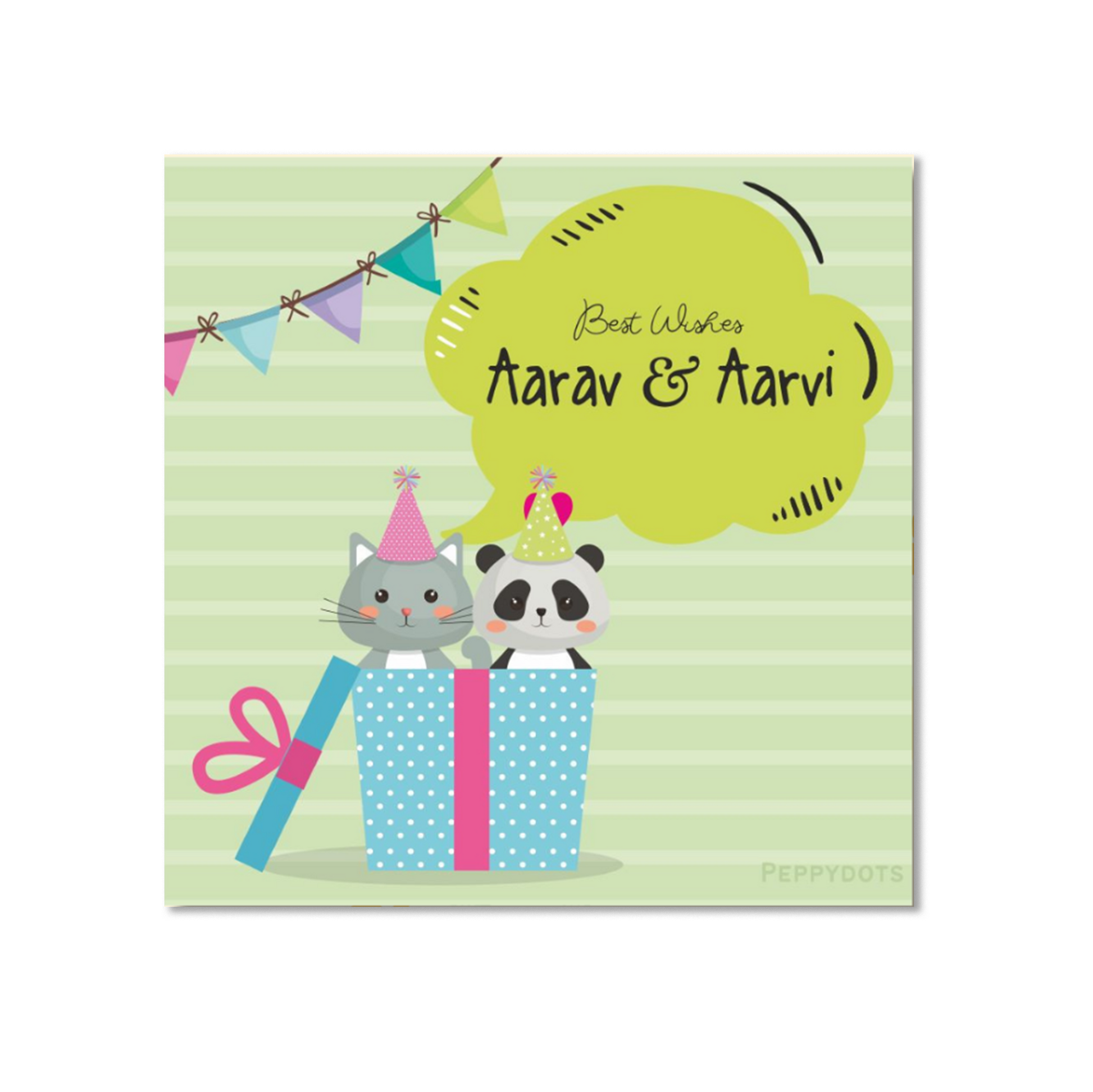 Gift Tag - Cute Cat Doxbox Store|]Peppydots