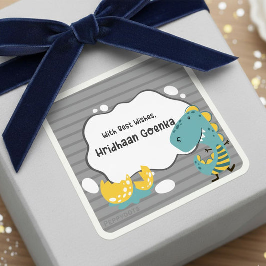 Gift Labels - Cute dino Doxbox Store|]Peppydots