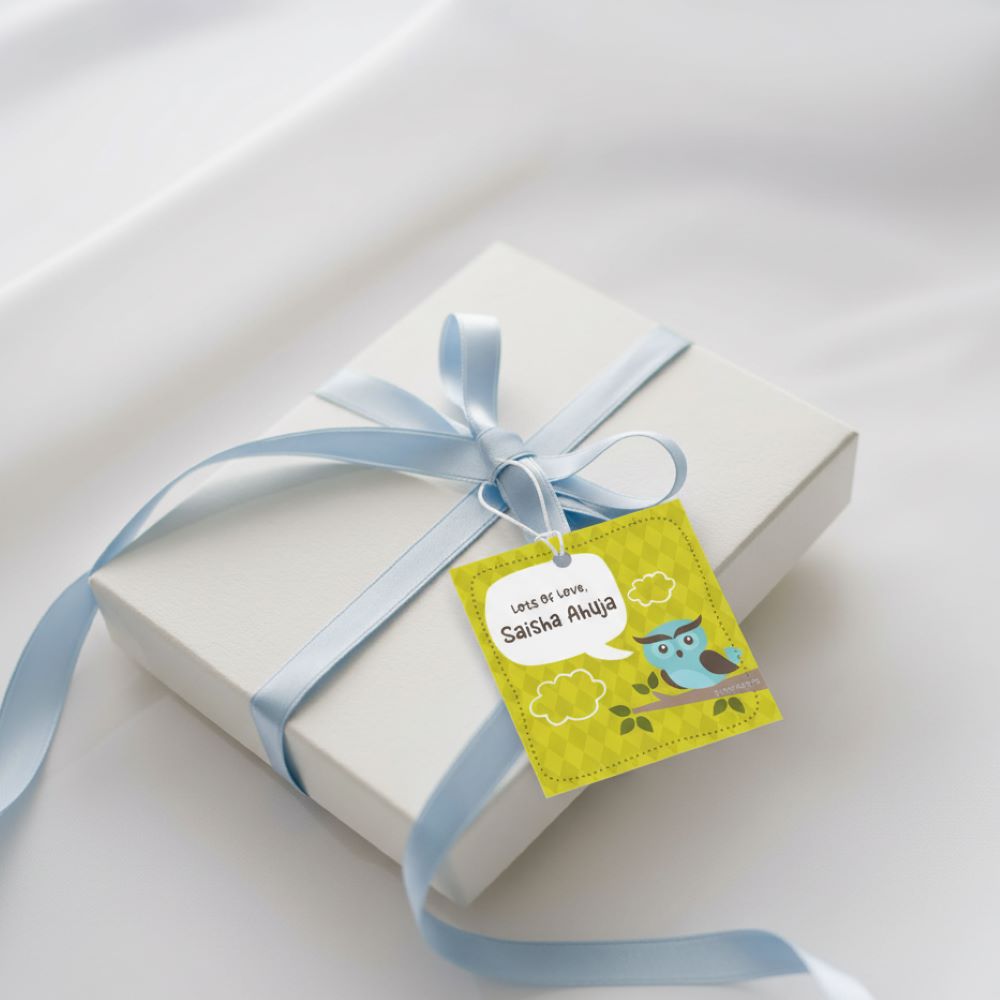 Gift Tag - Cute owl Doxbox Store|]Peppydots