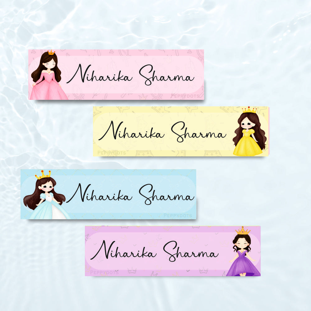 Waterproof Labels - Cute Princess Doxbox Store|]Peppydots