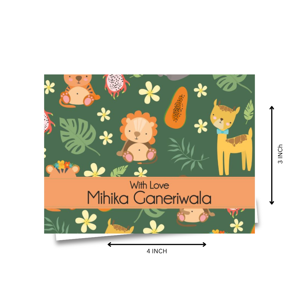 Gift Notecard - Cute Animal Doxbox Store|]Peppydots