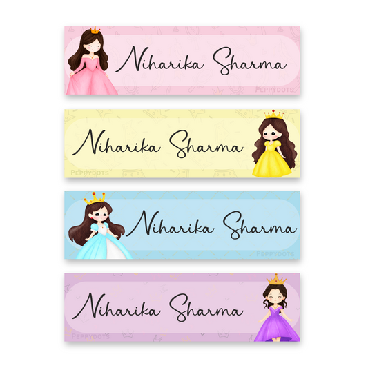Waterproof Labels - Cute Princess Doxbox Store|]Peppydots