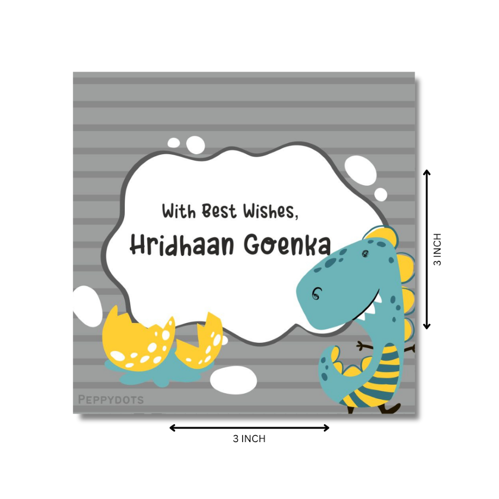 Gift Tag - Cute Dino Doxbox Store|]Peppydots