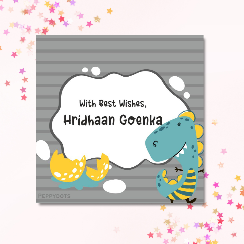 Gift Tag - Cute Dino Doxbox Store|]Peppydots