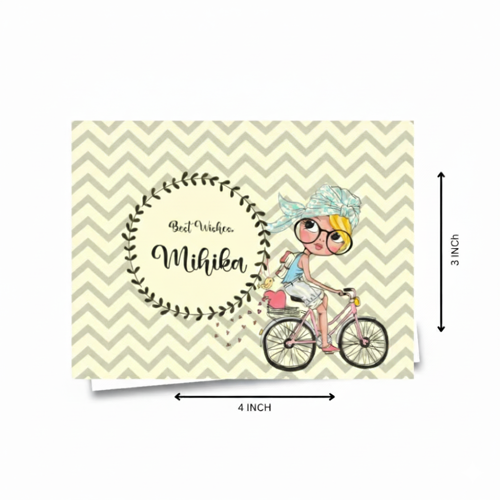 Gift Notecard - Cycle Ride Doxbox Store|]Peppydots
