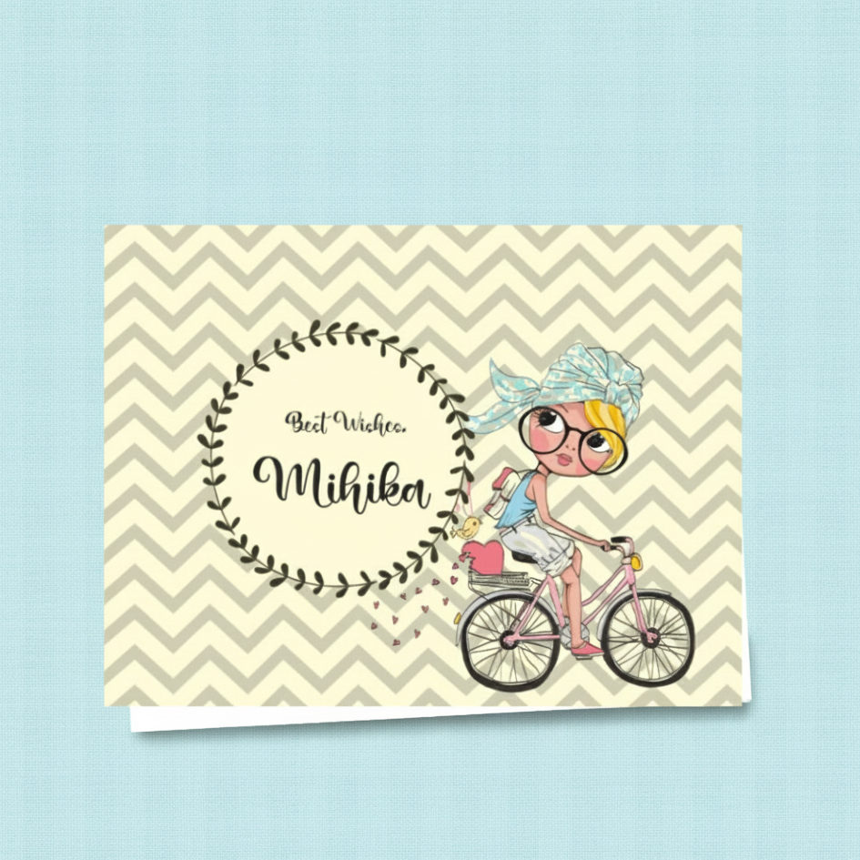 Gift Notecard - Cycle Ride Doxbox Store|]Peppydots