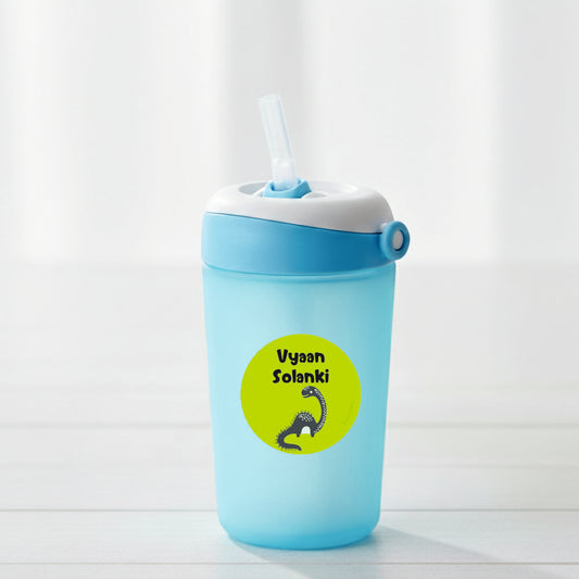 Round Waterproof Labels - Dinosaur Peppydots |]Peppydots