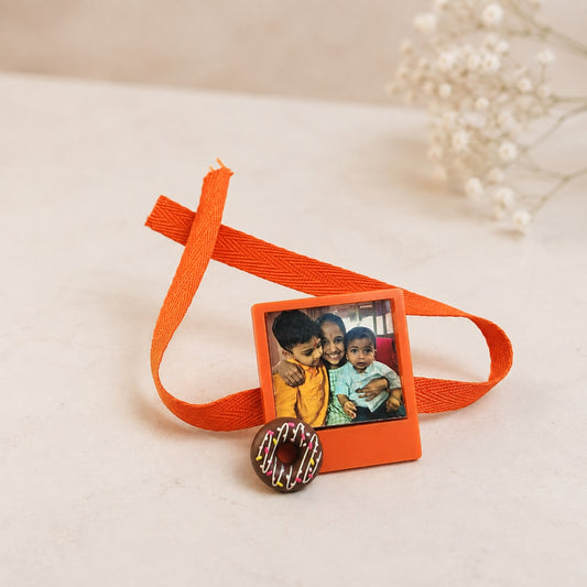 PhotoFrame Fridge Magnet Rakhi - Donut Doxbox Store|]Peppydots