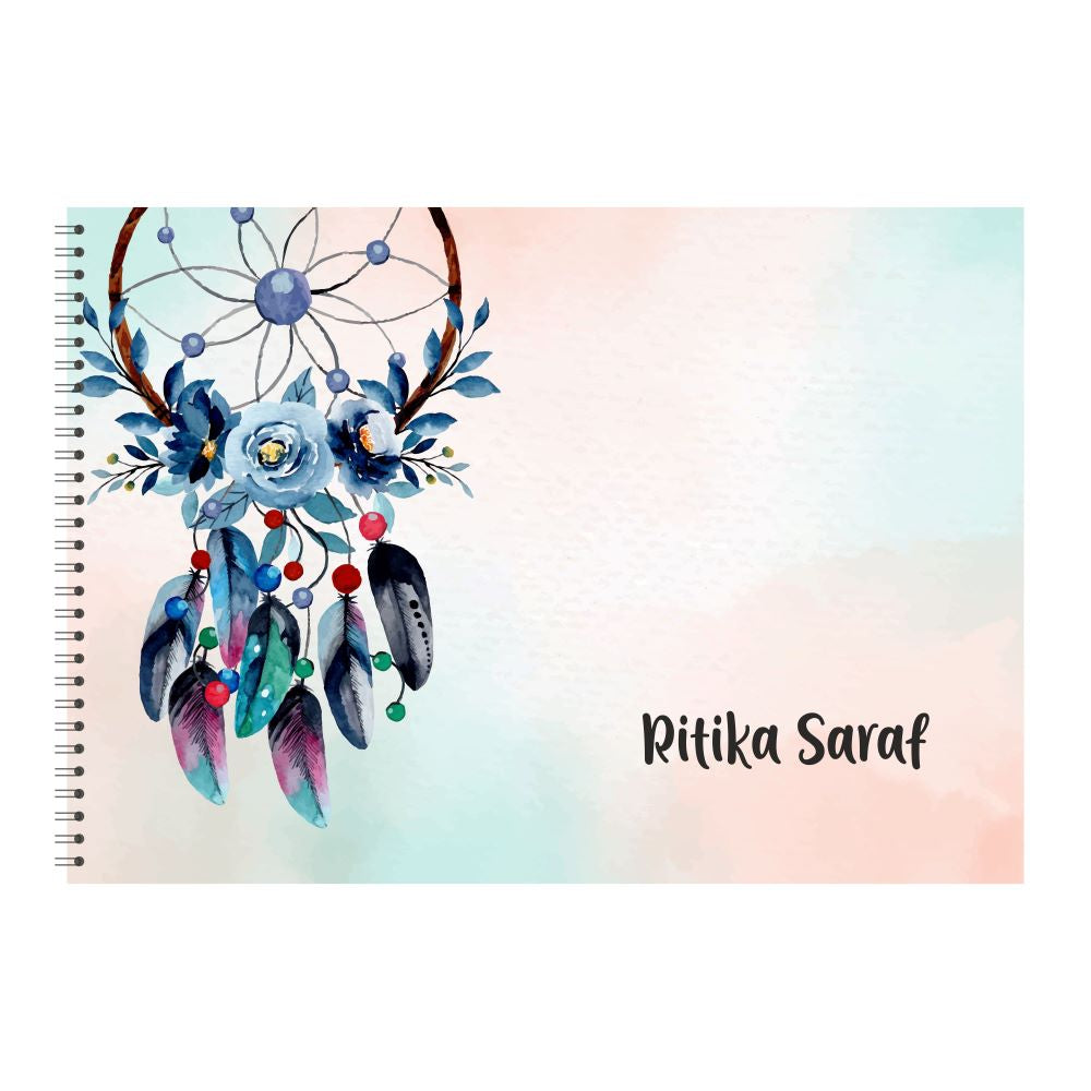 Personalised Sketchbook - Dreamcatcher Doxbox Store|]Peppydots