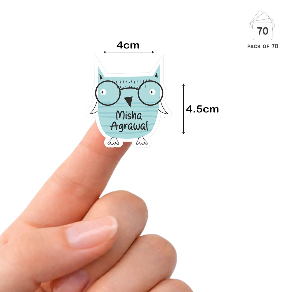 Fancy Shape Sticker - Dreamy Owl Peppydots|]Peppydots
