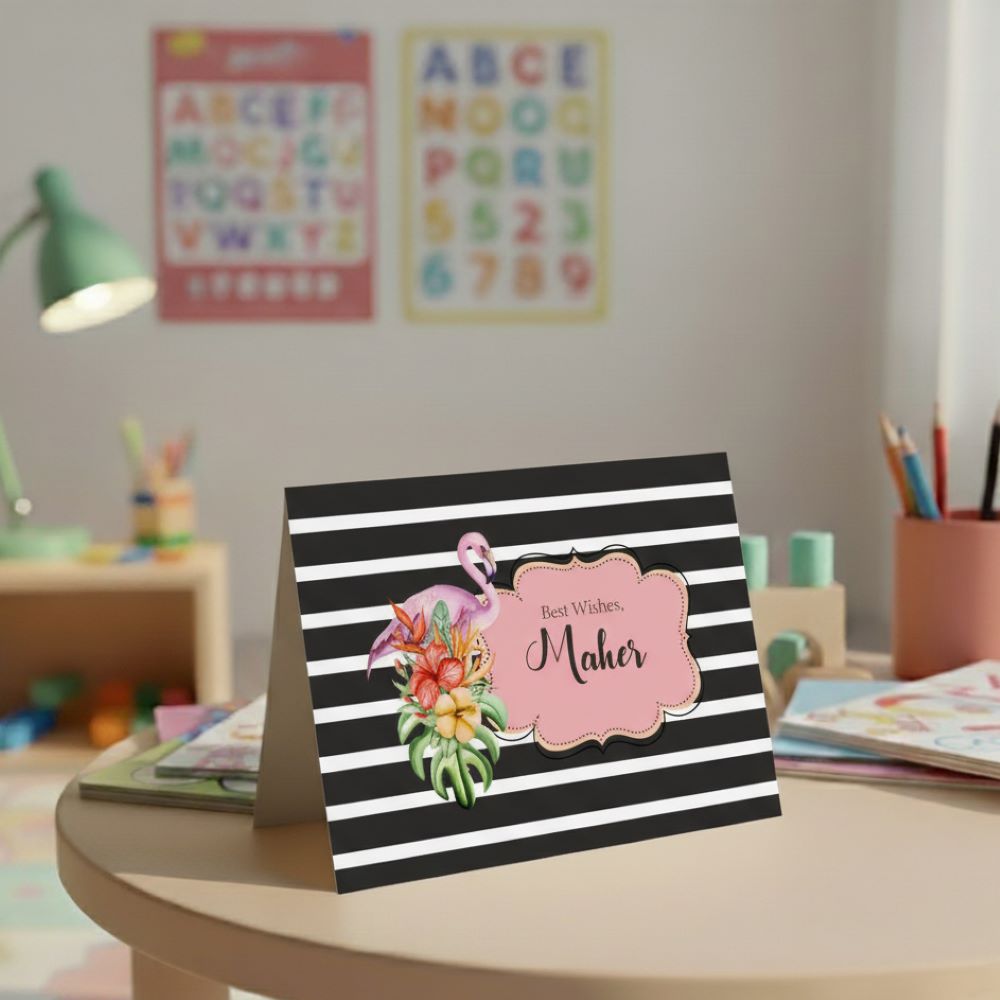 Gift notecard - Flamingo Doxbox Store|]Peppydots