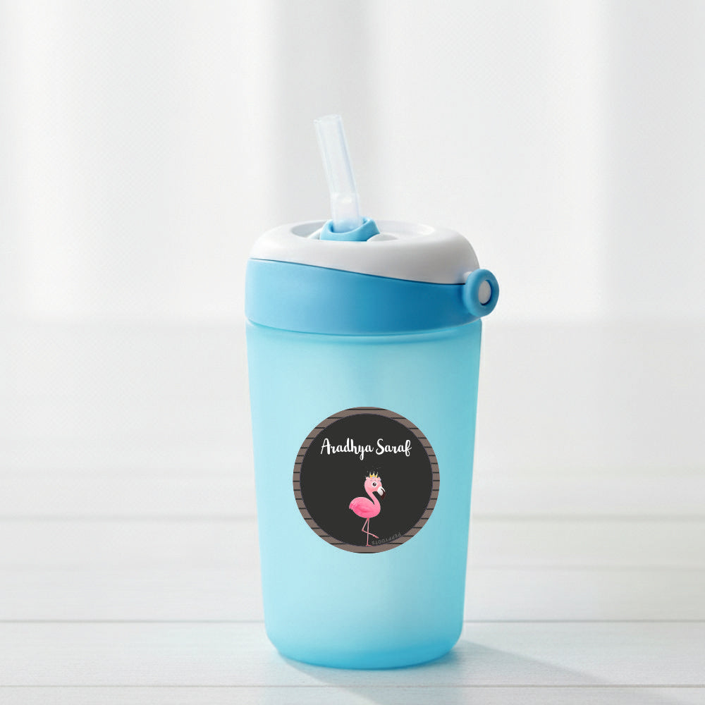 Round Waterproof Labels - Flamingo Doxbox Store|]Peppydots