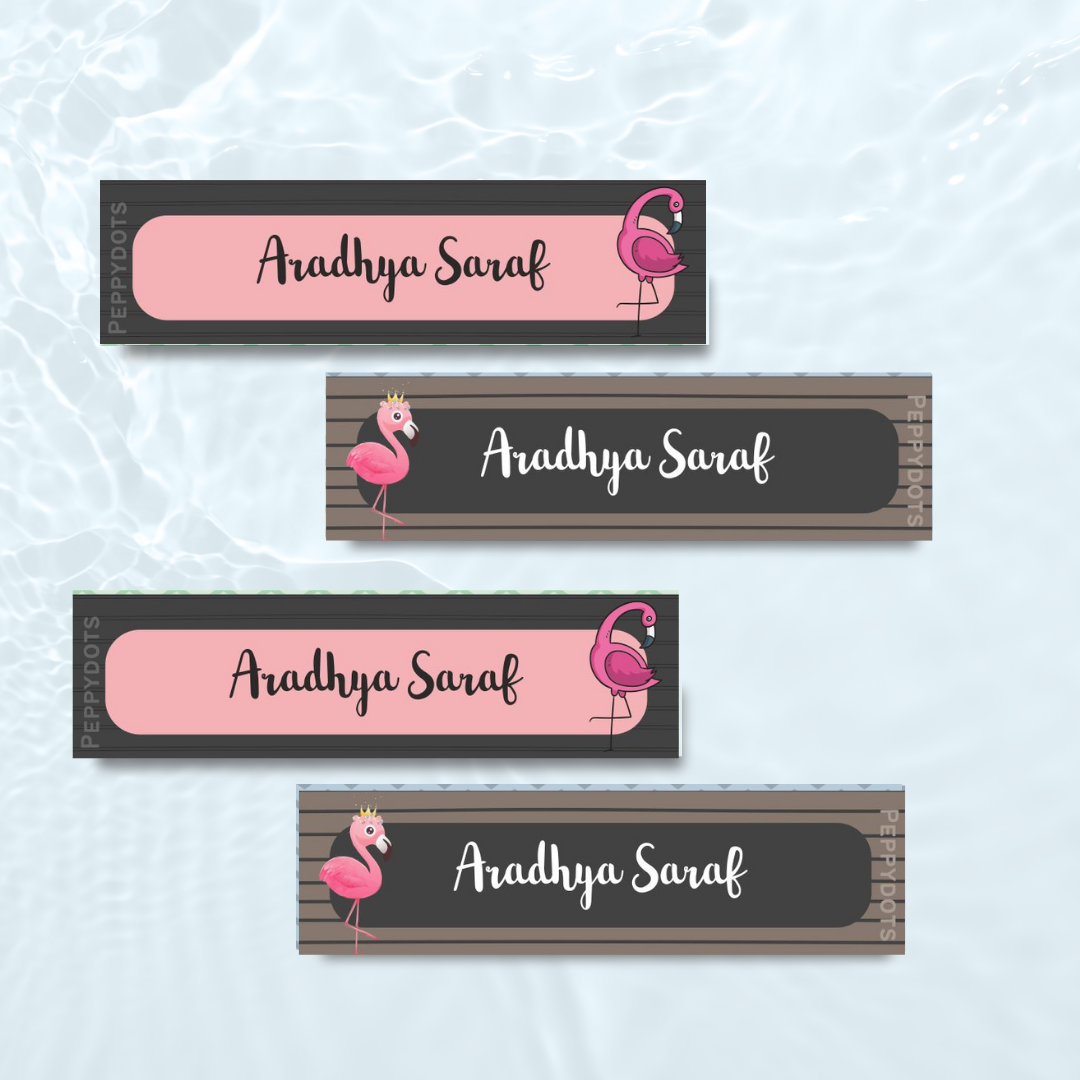 Waterproof Labels - Flamingo Doxbox Store|]Peppydots