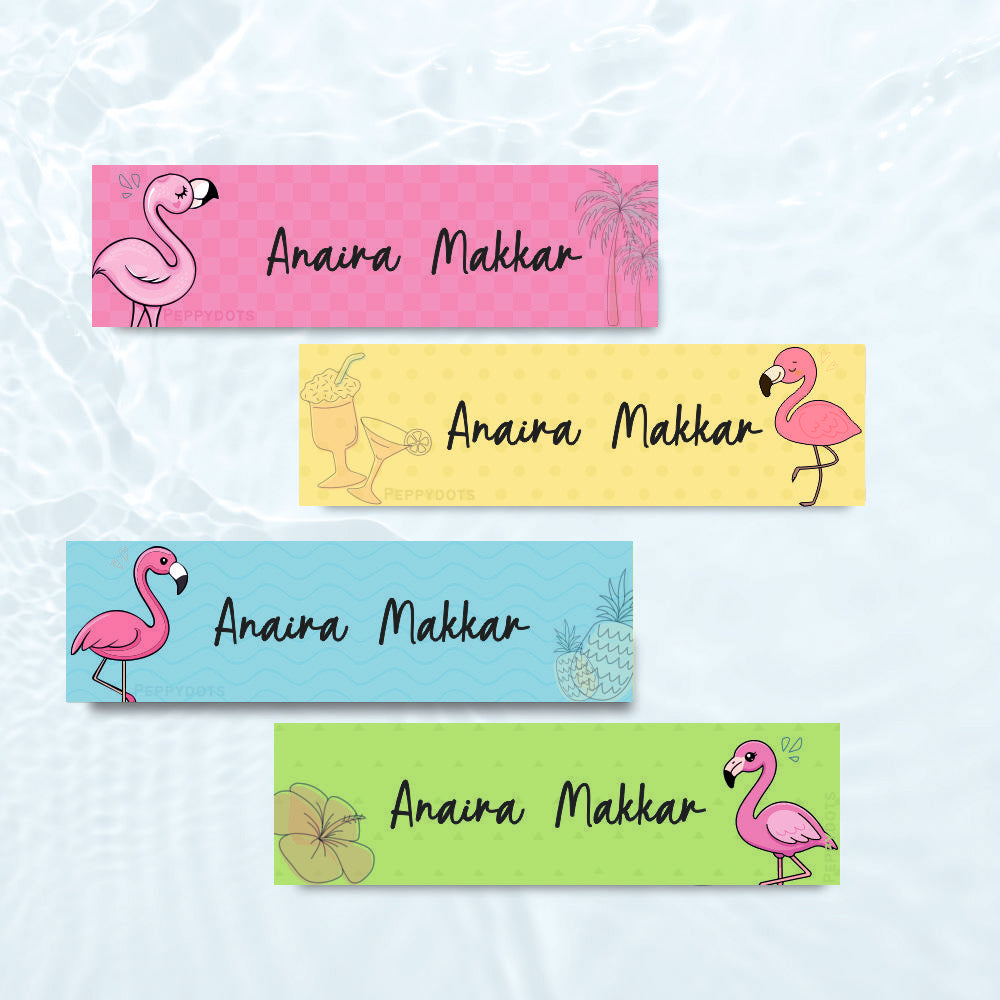 Waterproof Labels - Flamingo Doxbox Store|]Peppydots