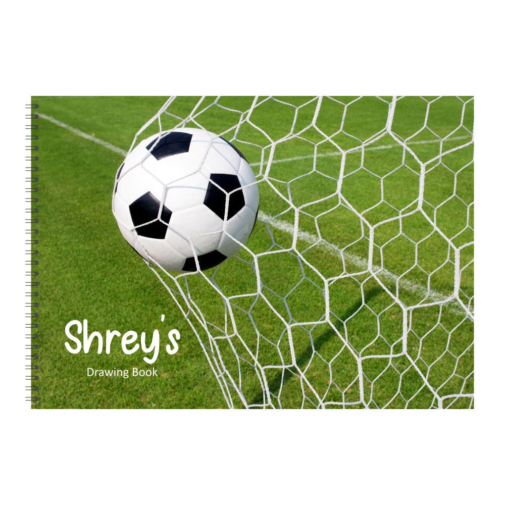 Personalised Sketchbook - Football Doxbox Store|]Peppydots