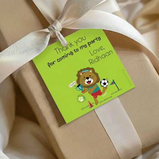 Thank you Labels - Football Doxbox Store|]Peppydots