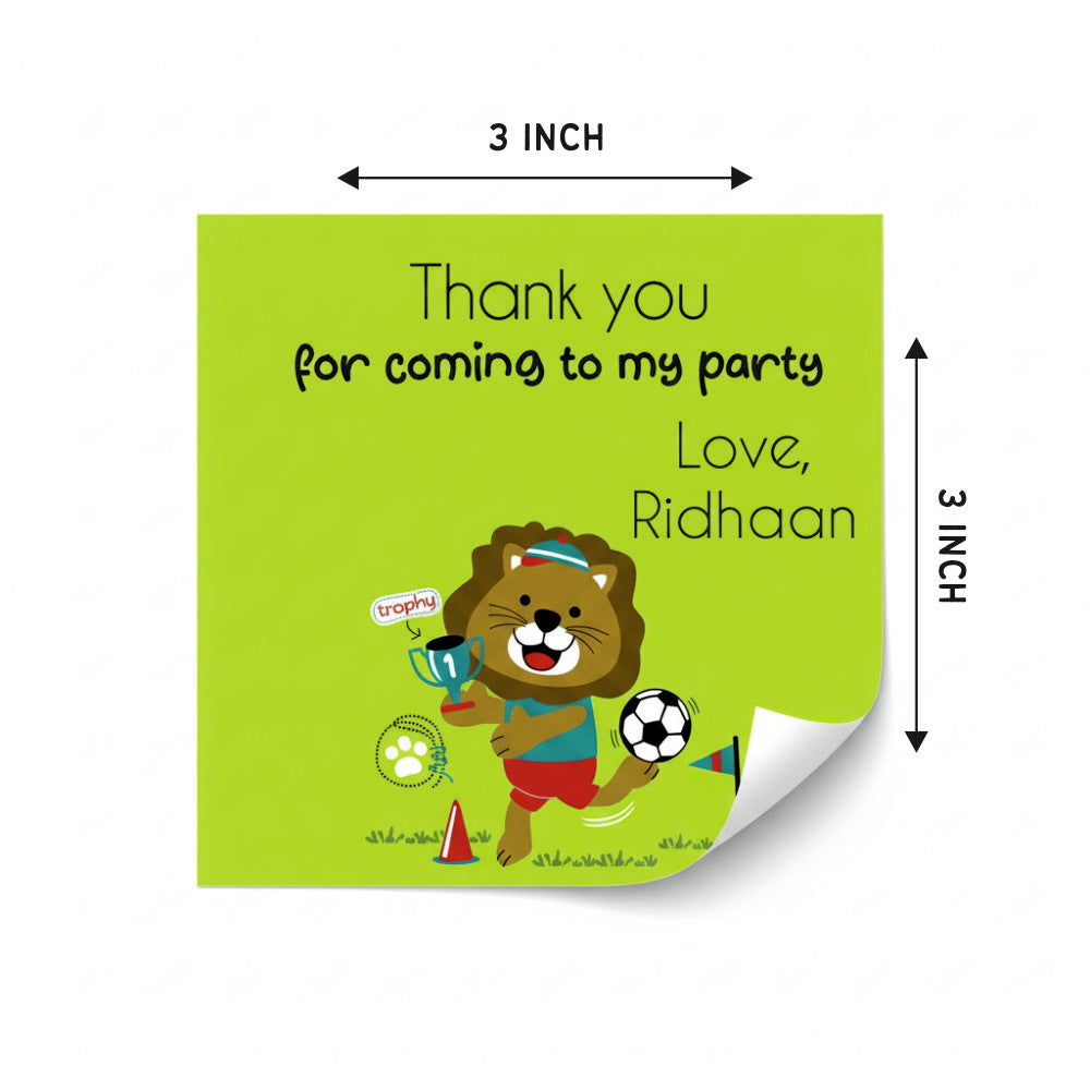 Thank you Labels - Football Doxbox Store|]Peppydots