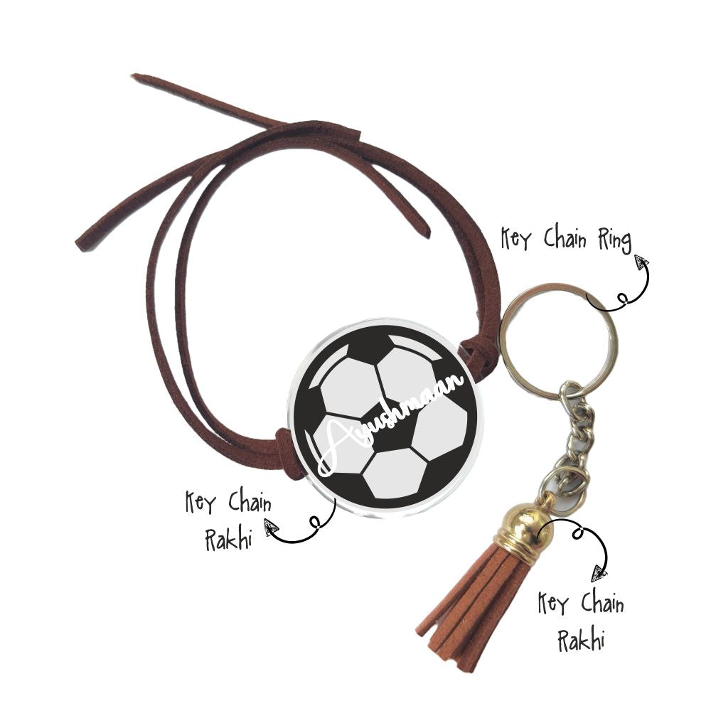 Key Chain Rakhi - Football Doxbox Store|]Peppydots
