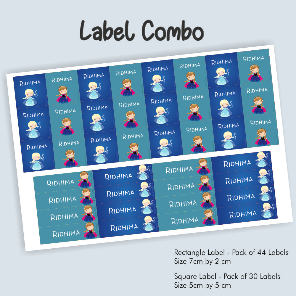Label Combo - Frozen Doxbox Store|]Peppydots