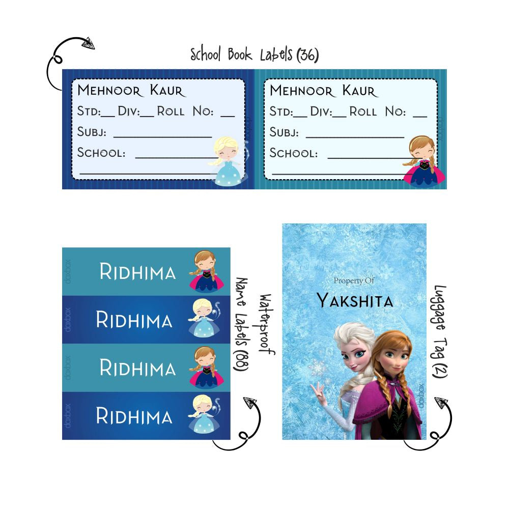 Back to school combo - Frozen - Peppydots