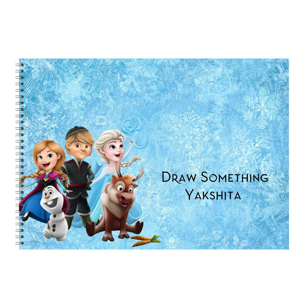 Personalised Sketch book - Frozen Doxbox Store|]Peppydots