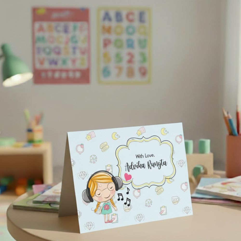 Gift notecard - Green Girl Doxbox Store|]Peppydots