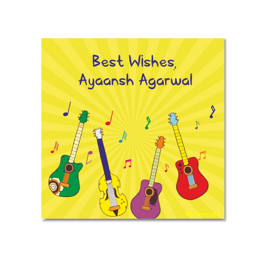 Gift Tag - Guitar Fun Peppydots|]Peppydots