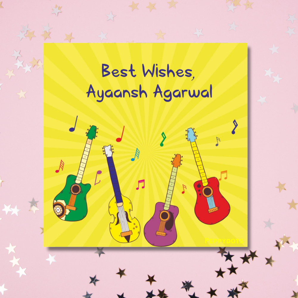 Gift Tag - Guitar Fun Doxbox Store|]Peppydots