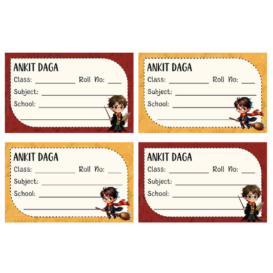 School Book Label - Harry Potter Doxbox Store|]Peppydots