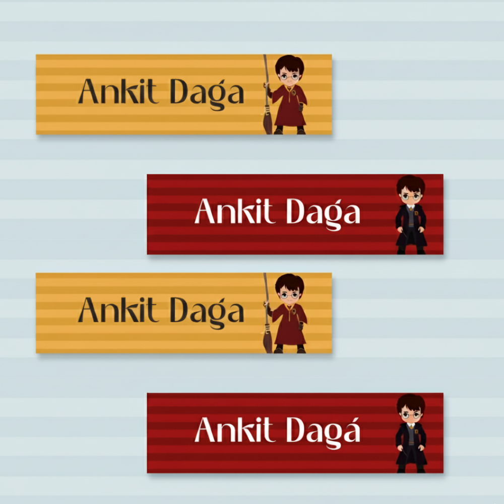 Waterproof Labels - Harry Potter Doxbox Store|]Peppydots