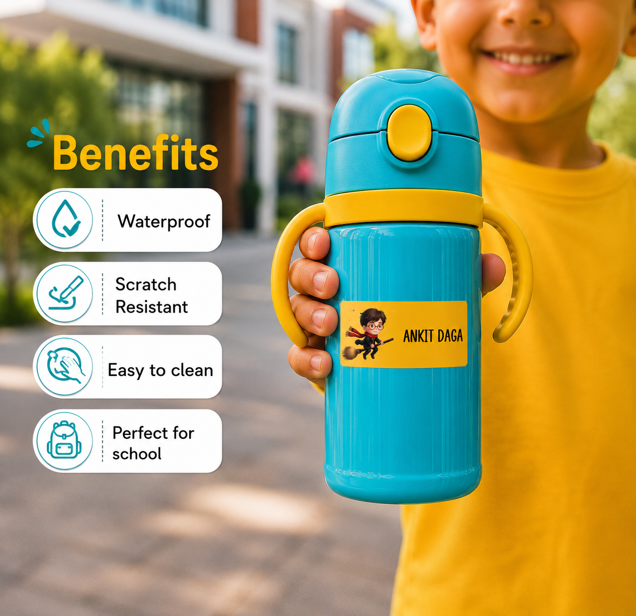 Waterproof Labels - Harry Potter Peppydots|]Peppydots