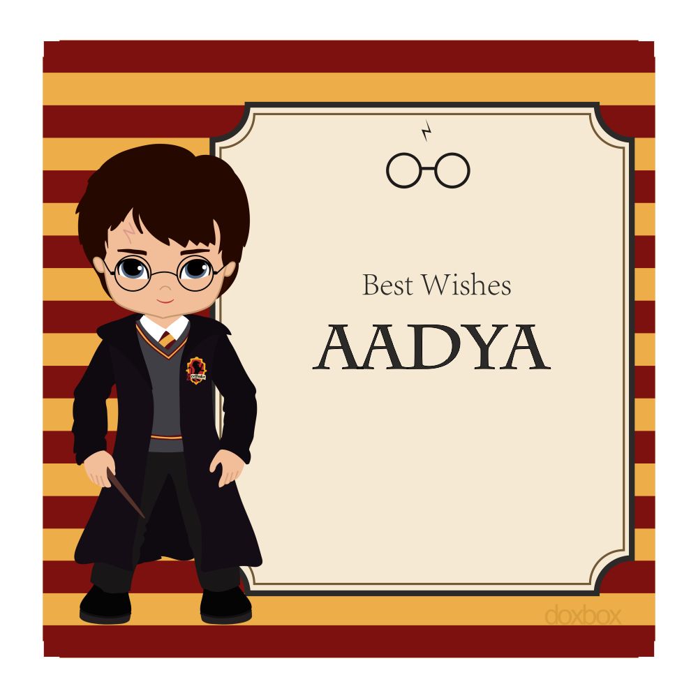 Gift Tag - Harry Potter - Peppydots
