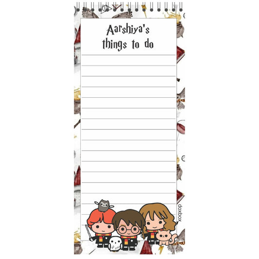 List pads - Harry Potter - Peppydots