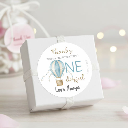 Round thank you label - Construction Vehicles Doxbox Store|]Peppydots