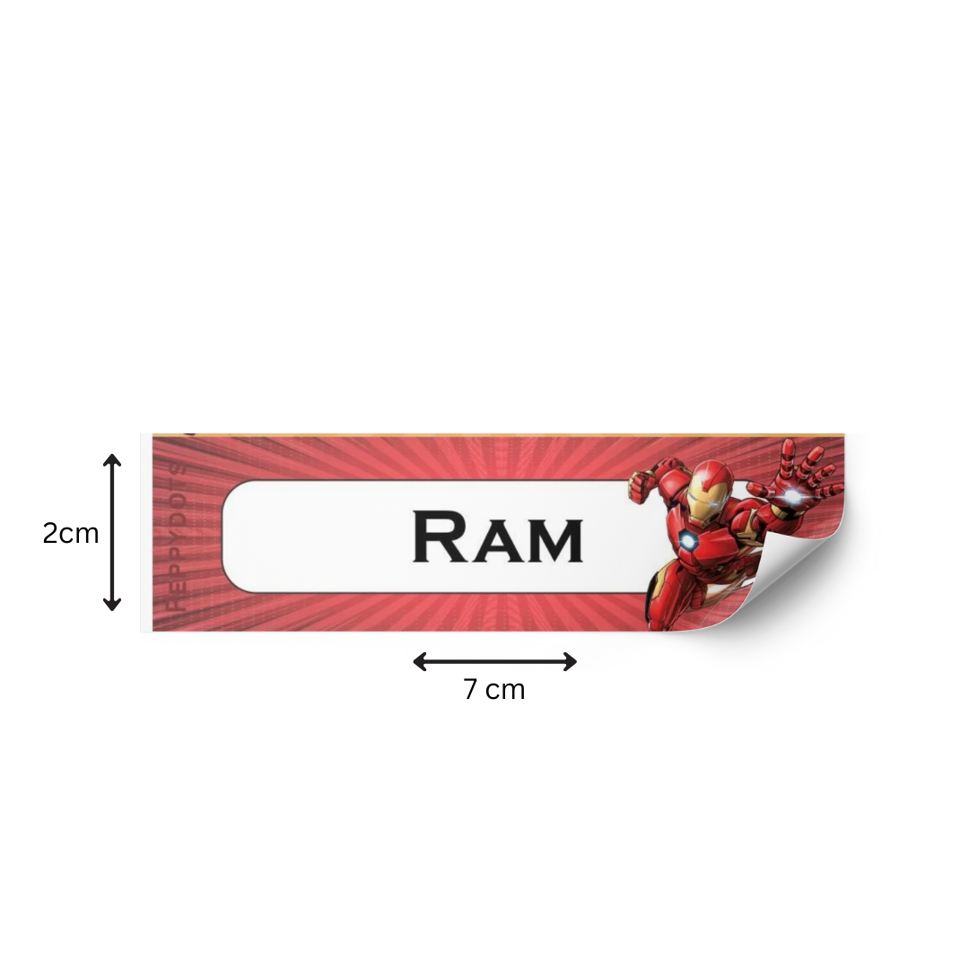 Waterproof Labels - Ironman Doxbox Store|]Peppydots