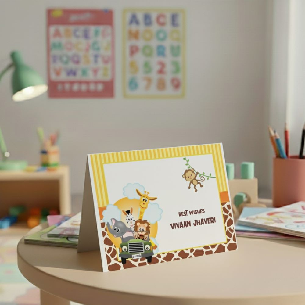 Gift notecard - Jungle Safari Doxbox Store|]Peppydots