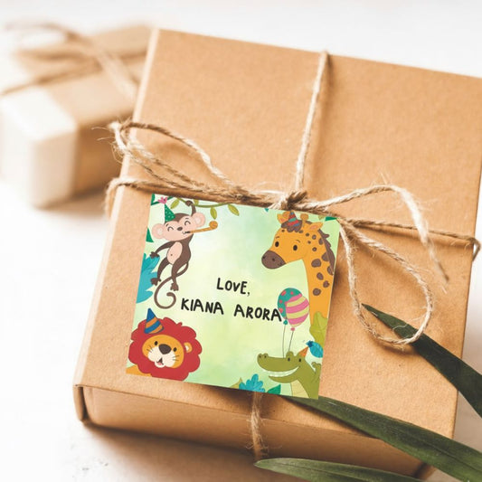 Gift Labels - Jungle Fun Doxbox Store|]Peppydots