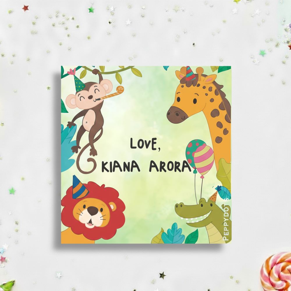 Gift Labels - Jungle Fun Doxbox Store|]Peppydots