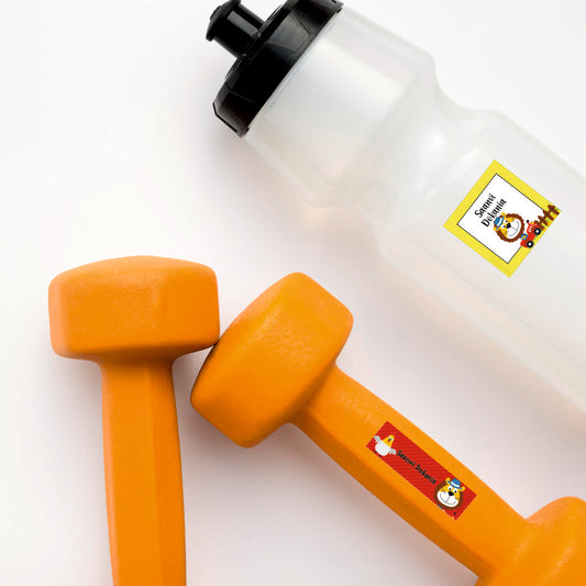 Label Combo - Lion on tractor Doxbox Store|]Peppydots