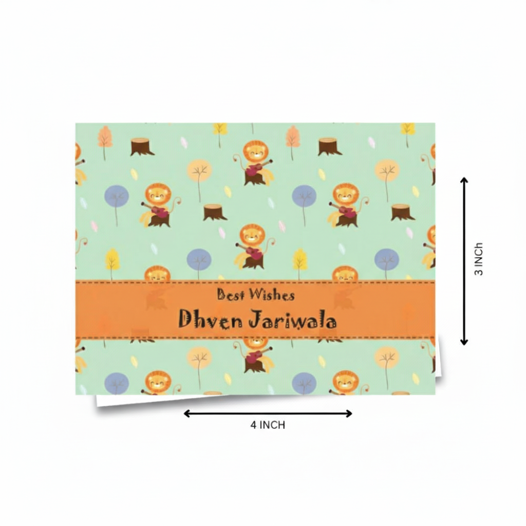 Gift Notecard - Lion Doxbox Store|]Peppydots