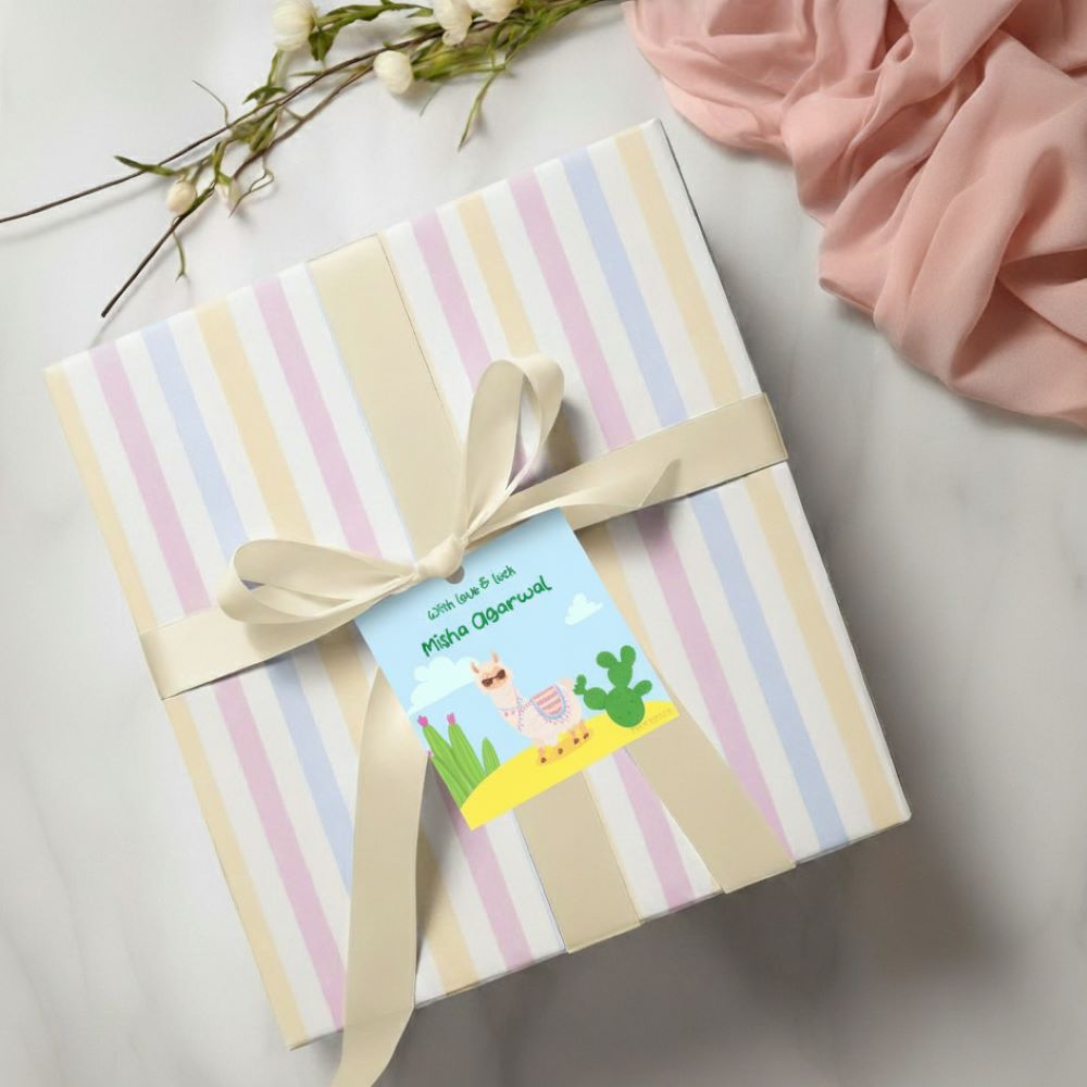 Gift Tag - Llama Doxbox Store|]Peppydots