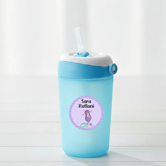 Round Waterproof Labels - Mermaid Doxbox Store|]Peppydots