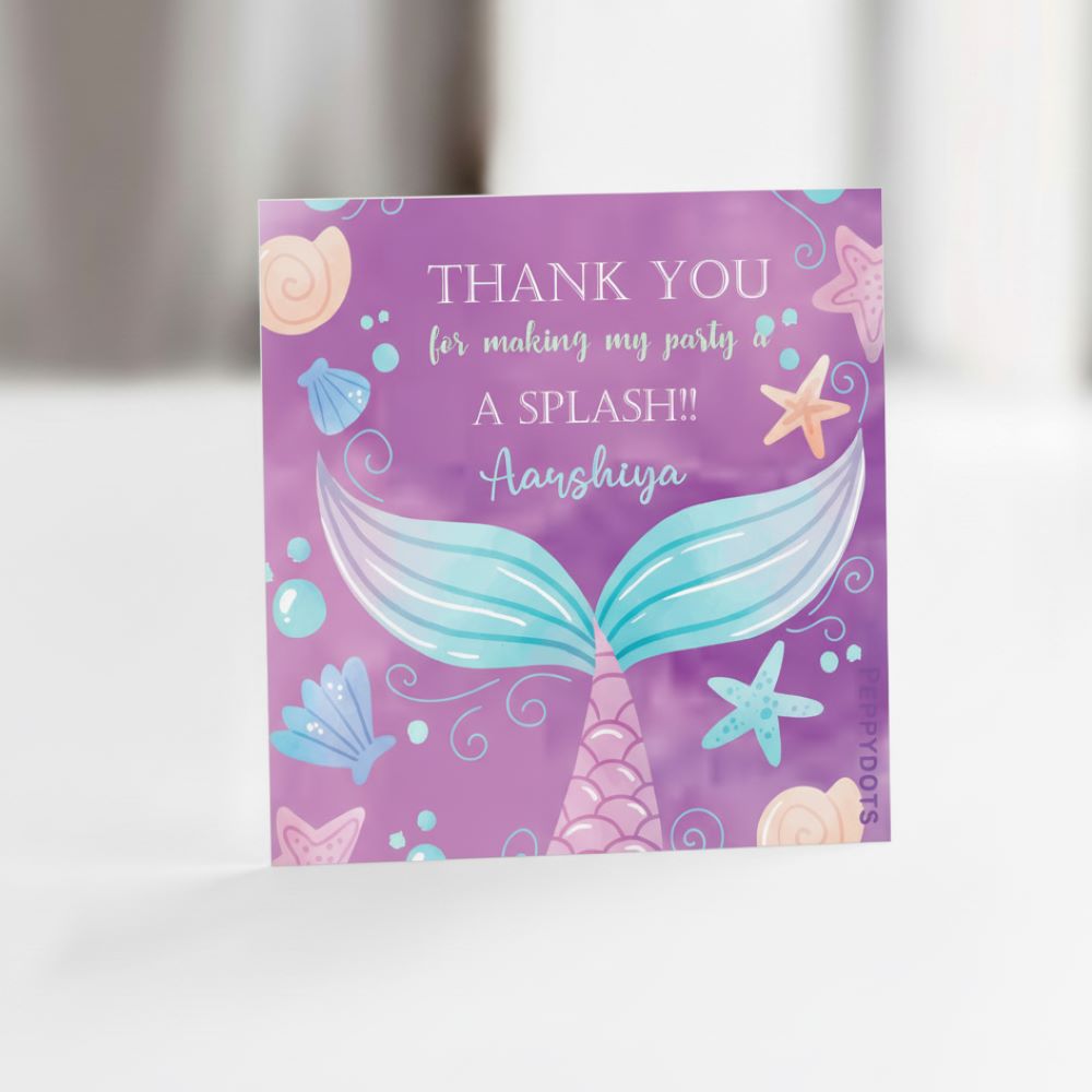 Thank you Labels - Mermaid Doxbox Store|]Peppydots