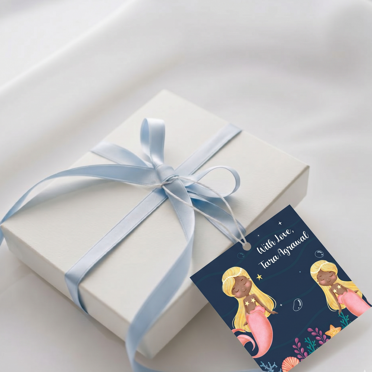 Gift Tag - Mermaid Dreams Peppydots|]Peppydots