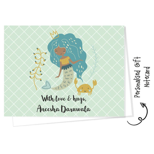 Gift Notecard - Mermaid Love - Peppydots