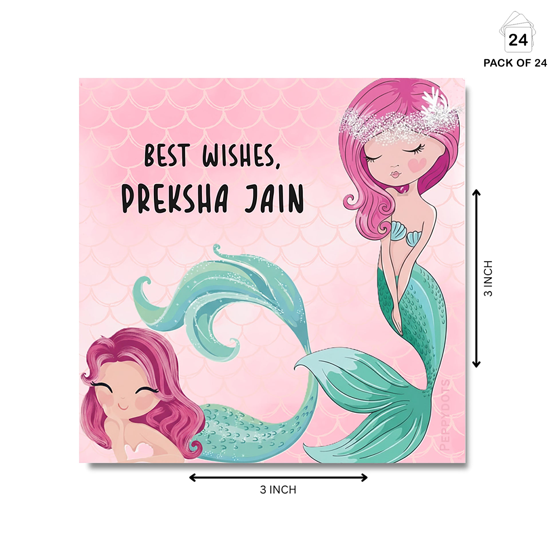 Gift Tag - Mermaid Magic Peppydots|]Peppydots
