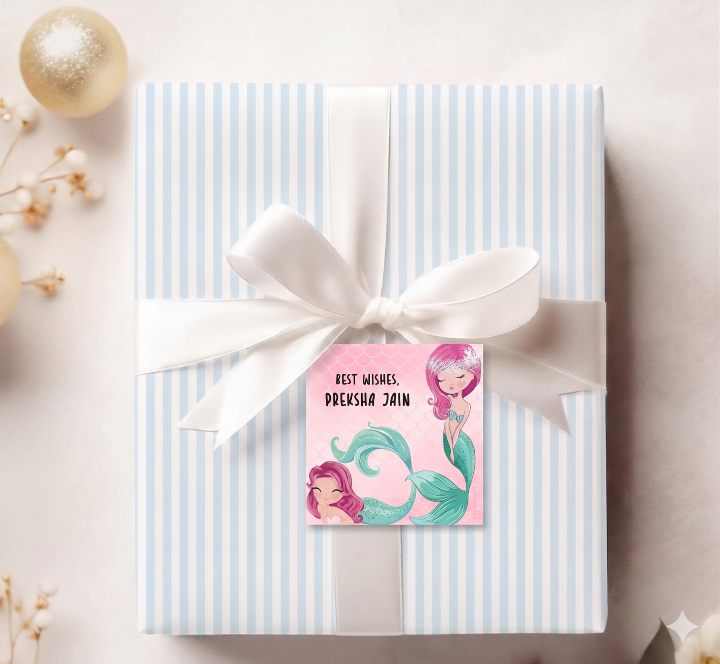 Gift Tag - Mermaid Magic Peppydots|]Peppydots